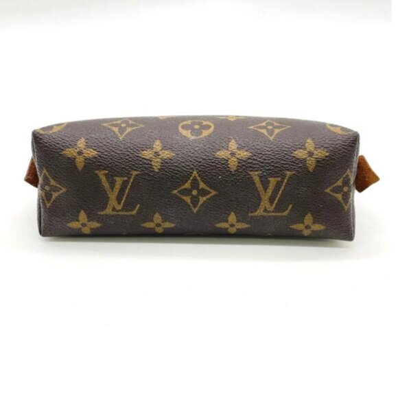 LOUIS VUITTON Monogram Pochette Cosmetic Pouch W/Dust Bag 125-092425 - Picture 7 of 12